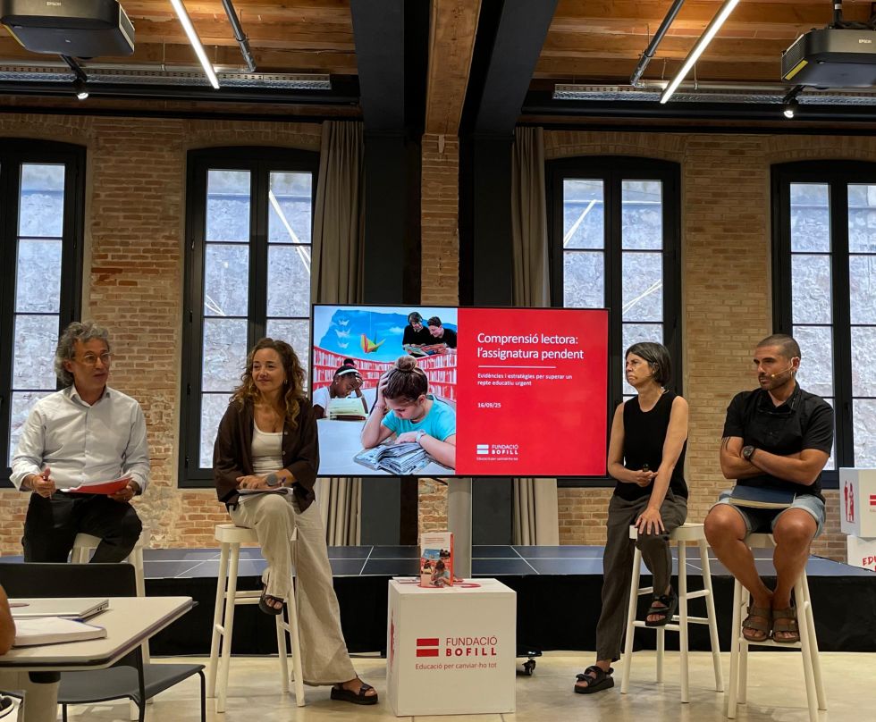 La Fundació Bofill proposa un pla de 27 milions anuals per situar Catalunya per sobre la mitjana europea en comprensió lectora