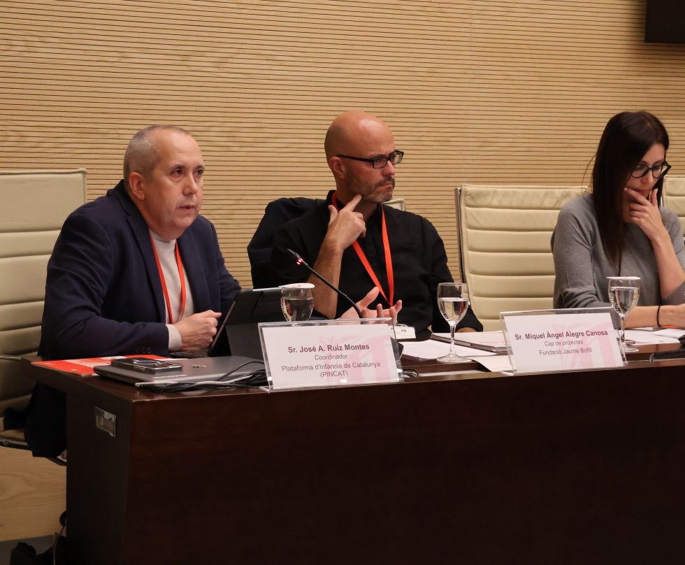 Miquel Àngel Alegre al Parlament: 