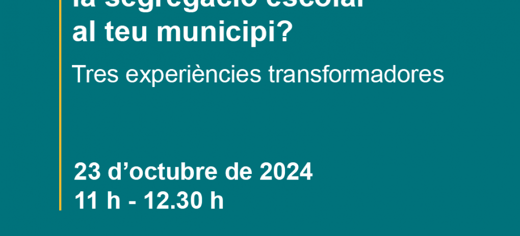 Com les OME poden reduir la segregació escolar al teu municipi?