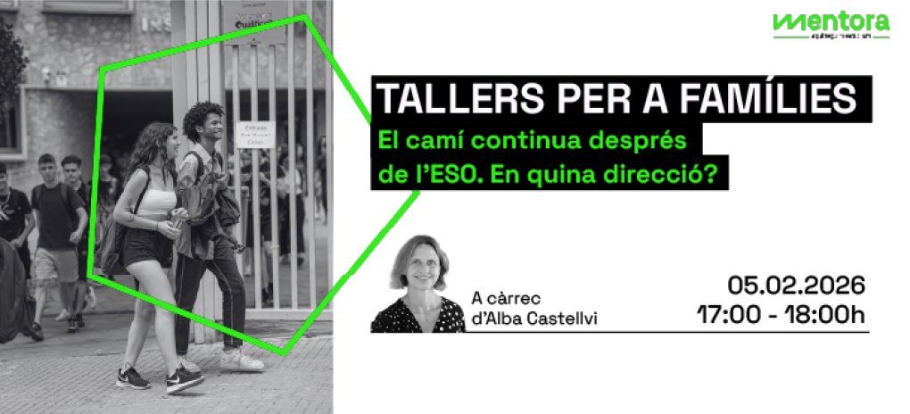 Cicle de tallers per a famílies d'adolescents a càrrec d'Alba C...