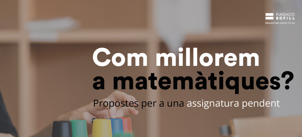 Com millorem a matemàtiques? Propostes per a una assignatura pen...