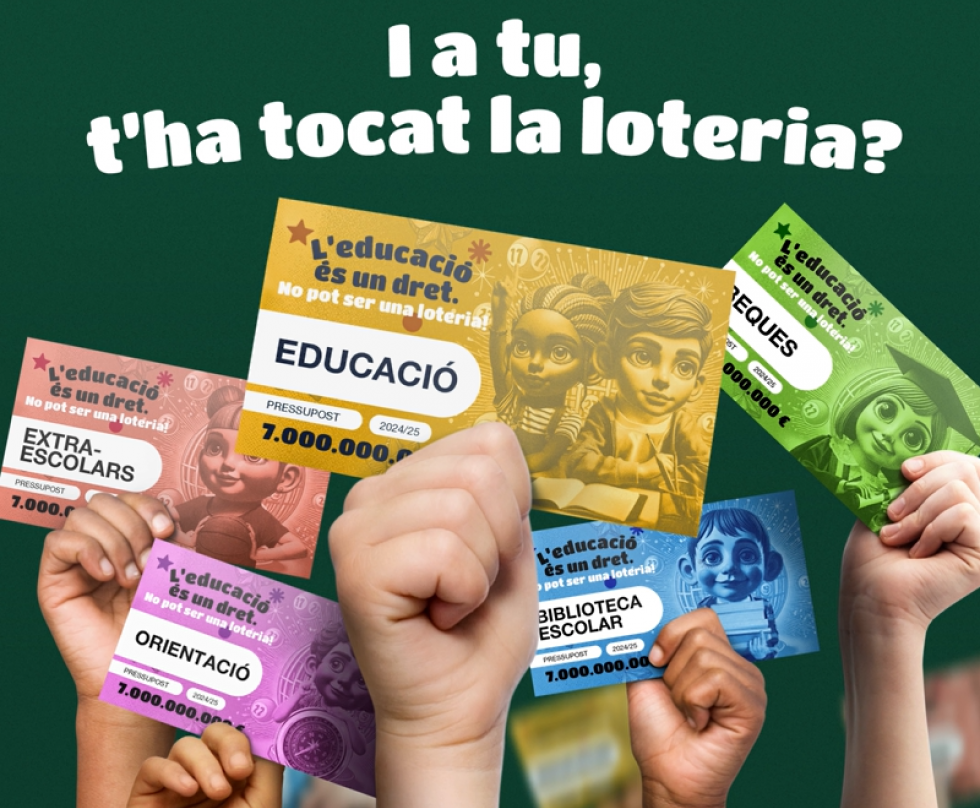 A Catalunya, l’educació és un dret o una loteria?